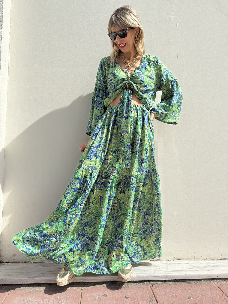 Fiza  set 1802 green 4 3