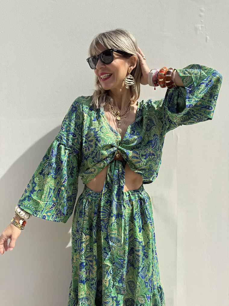 Fiza  set 1802 green 4 4