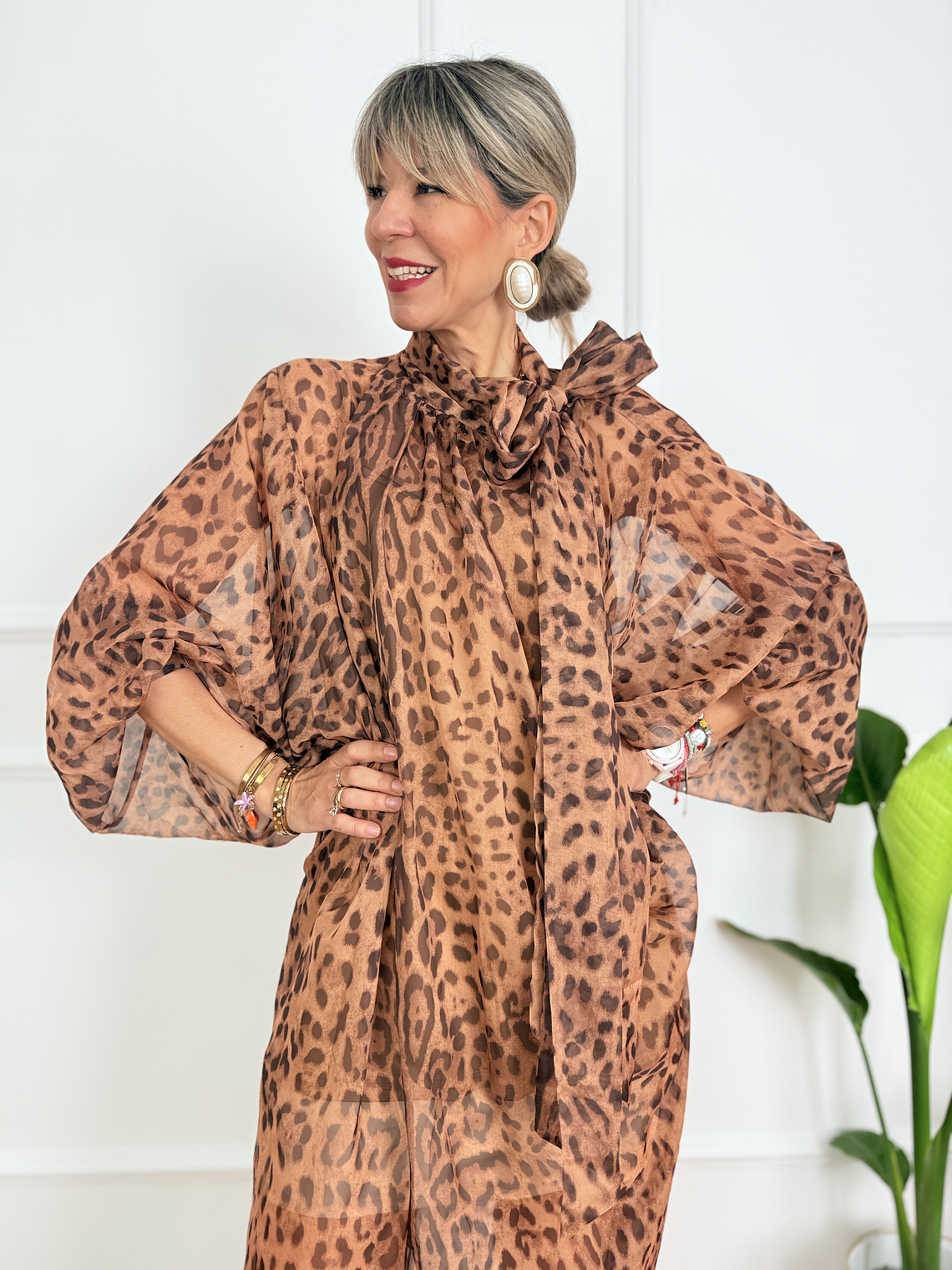 Flavie dress R10008  leopar 2