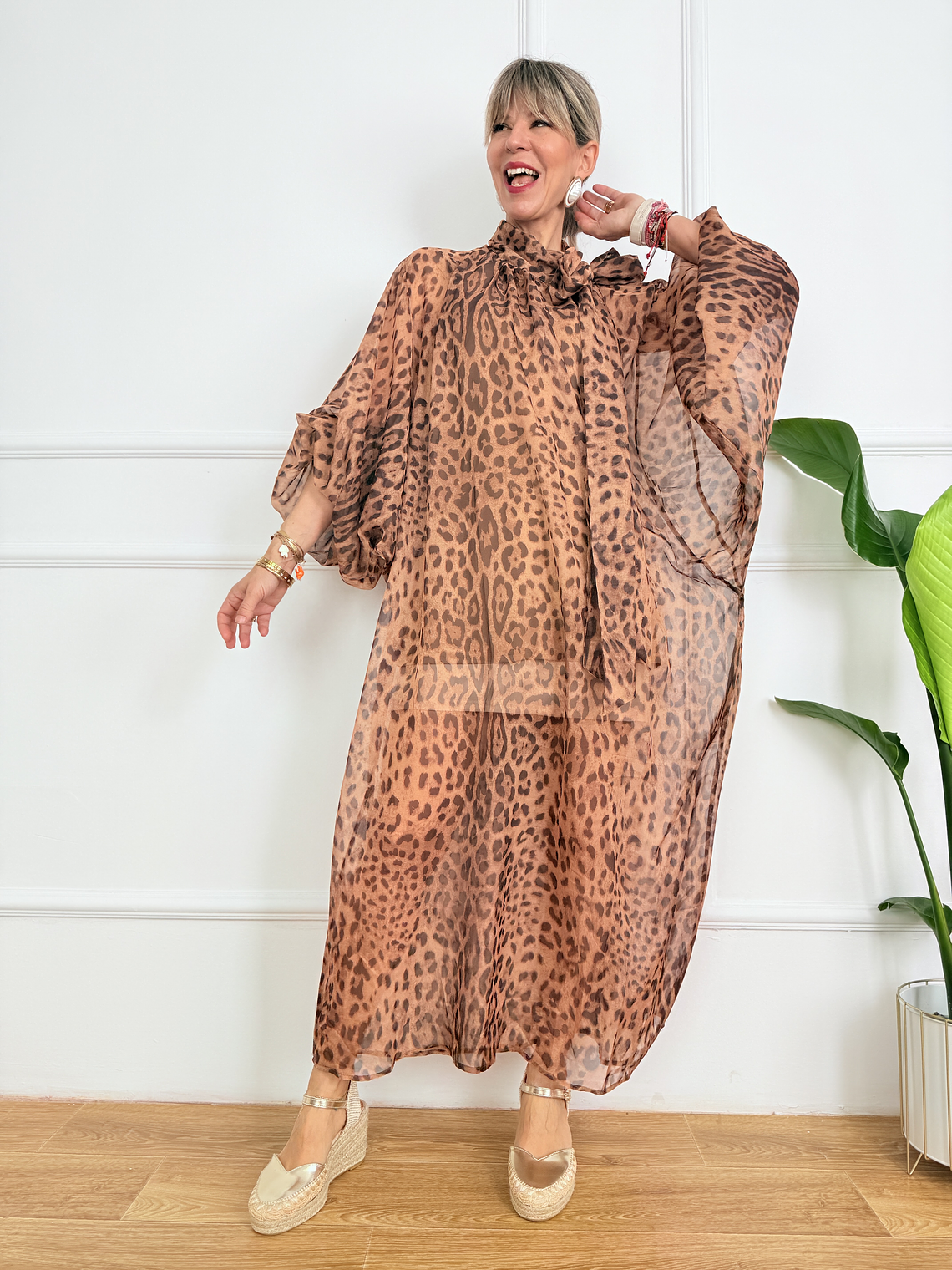 Flavie dress R10008  leopar 3