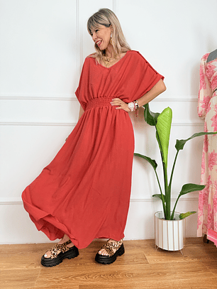 6488 Fani Dress Coral 