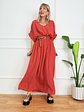 6488 Fani Dress Coral  - thumbnail 4