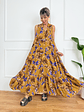 Sumire Maxi Dress 10636 Mustard - thumbnail 1