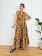 Sumire Maxi Dress 10636 Mustard - thumbnail 2