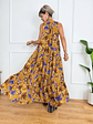 Sumire Maxi Dress 10636 Mustard - thumbnail 4