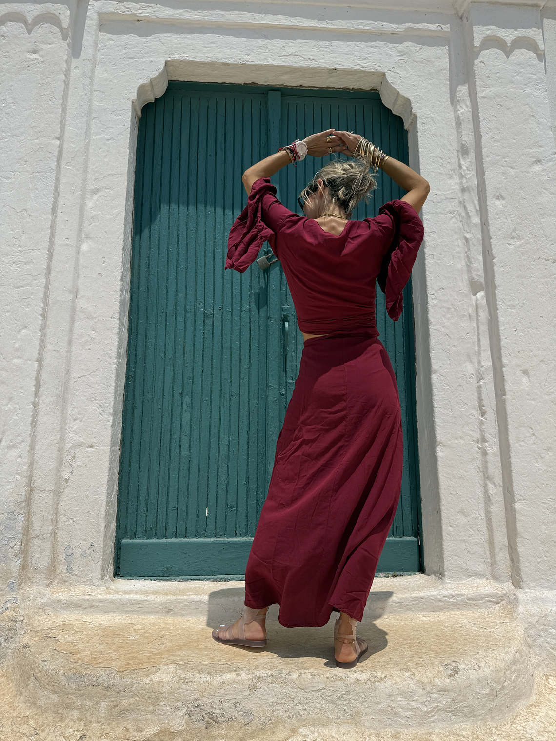 Vanessa set 6763 wine 4