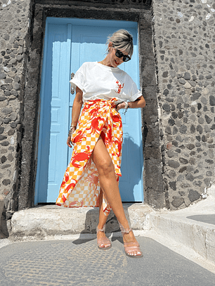 Red Card Sarong 11816-3