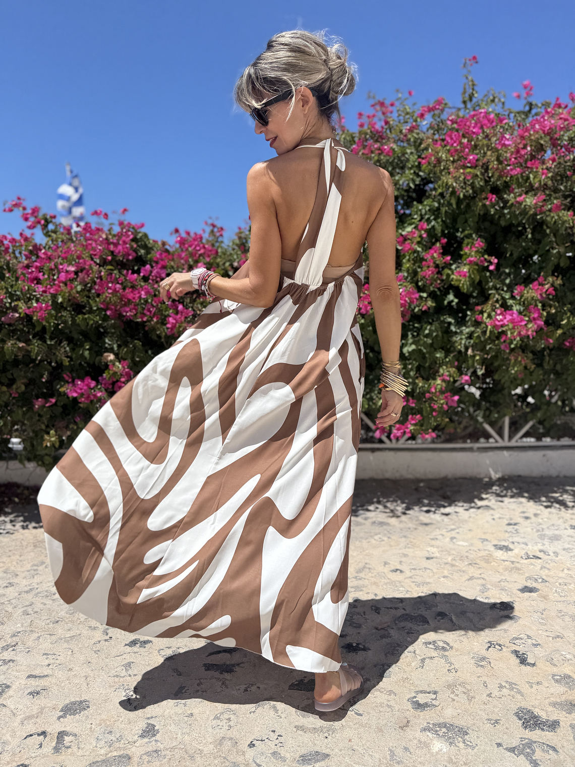 Fia dress 50879 brown 1