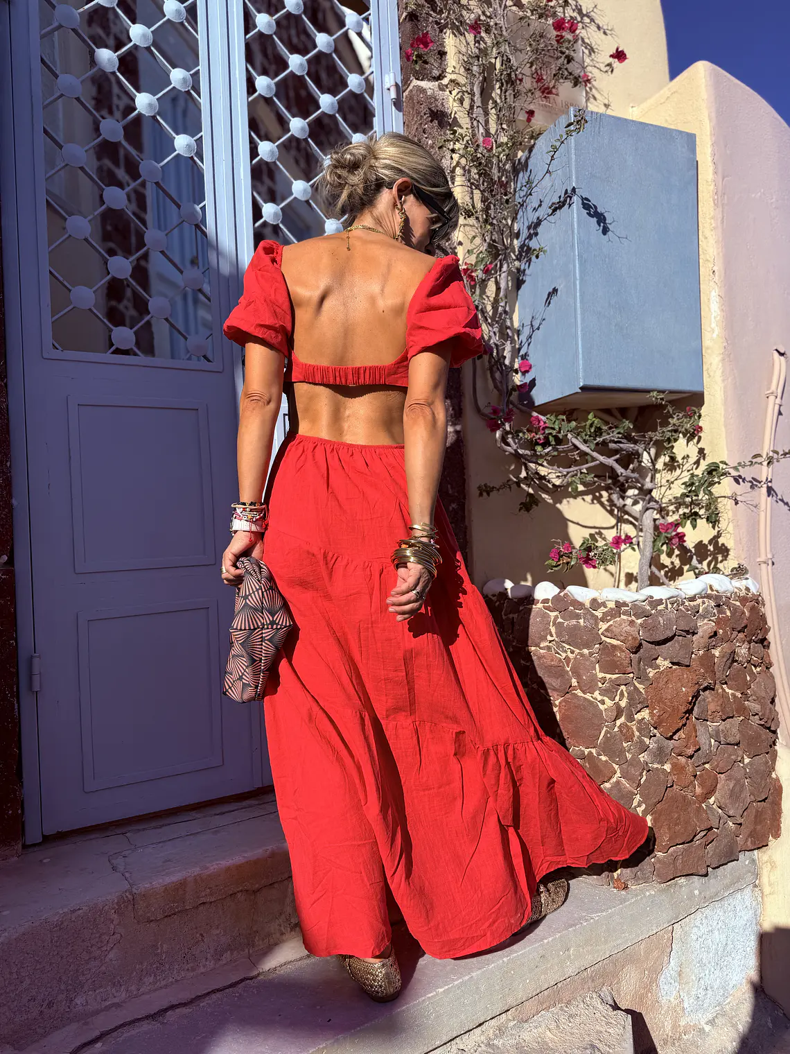 Jacinta dress R5032 Red 1