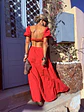 Jacinta dress R5032 Red - thumbnail 1