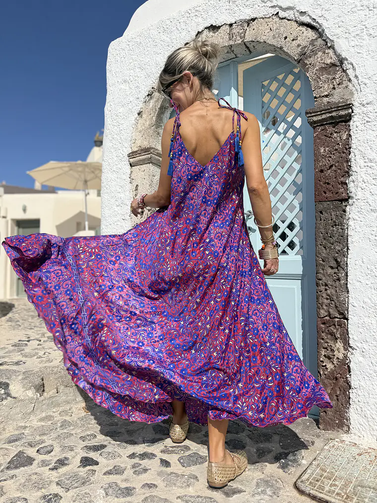 Saranya dress 1090 shades of red 1 2