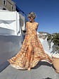 Willa dress W5876 orange - thumbnail 2