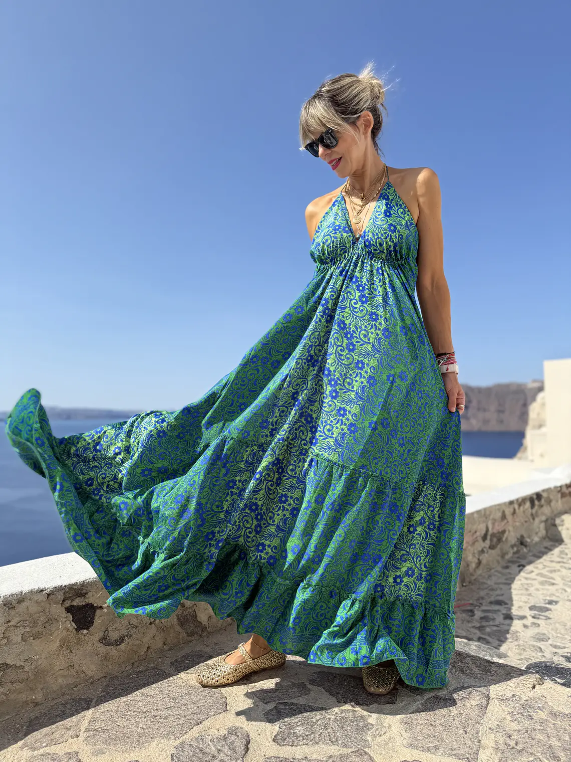 Gita dress 1009 green6 1