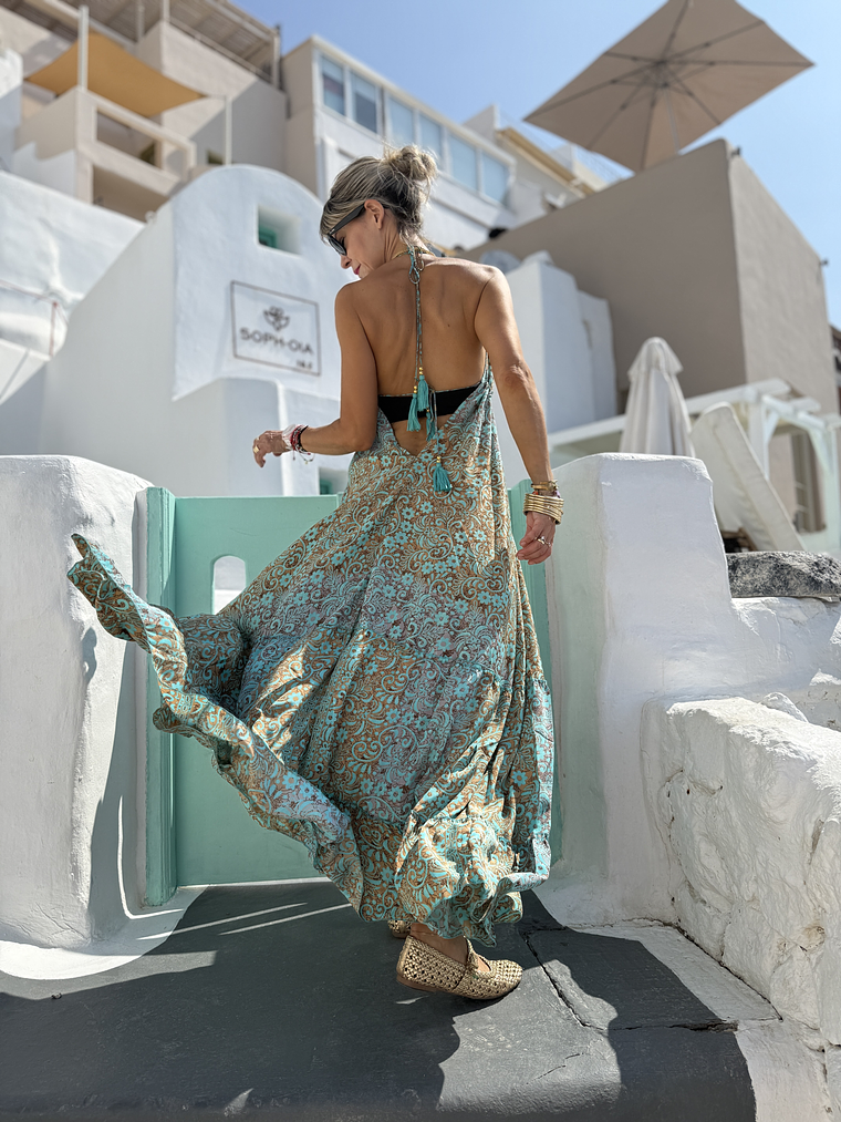 Gita dress 1009 brown2 3