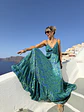 Nishka dress 1210 green/blue 2 - thumbnail 1