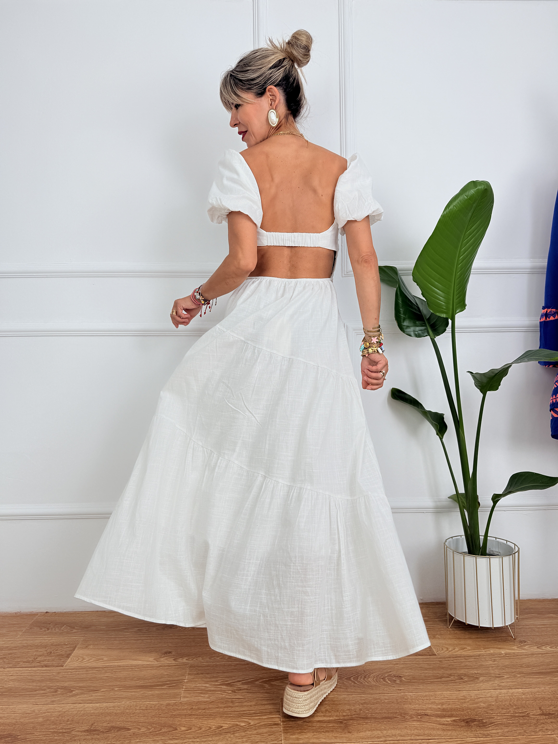 Jacinta dress R5032 white 3