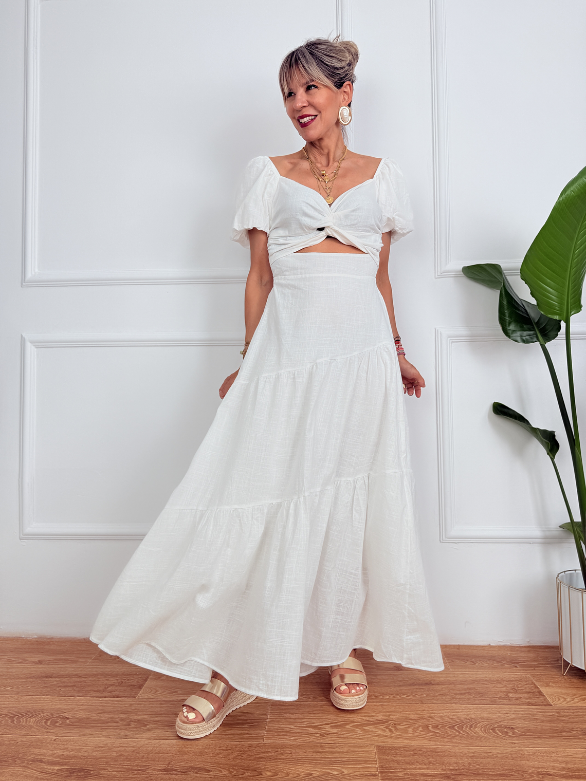 Jacinta dress R5032 white 1