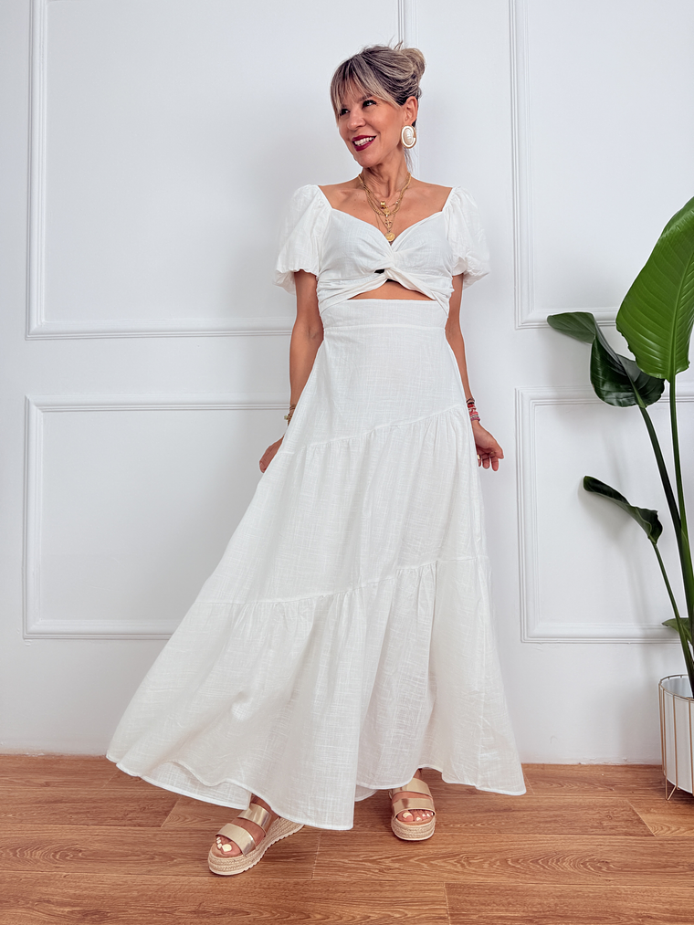 Jacinta dress R5032 white 1