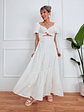 Jacinta dress R5032 white - thumbnail 1