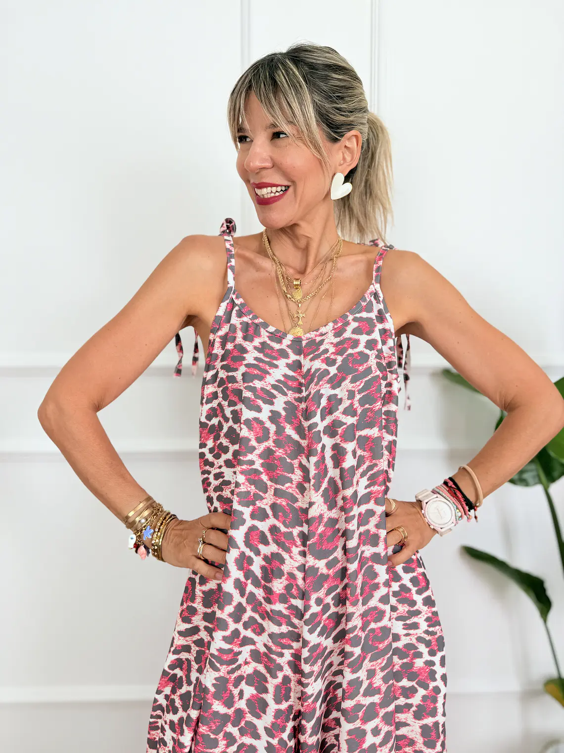 Ayanda Neon Grey- Pink Jumpsuit 4545 2