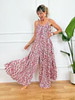 Ayanda Neon Grey- Pink Jumpsuit 4545 - thumbnail 1