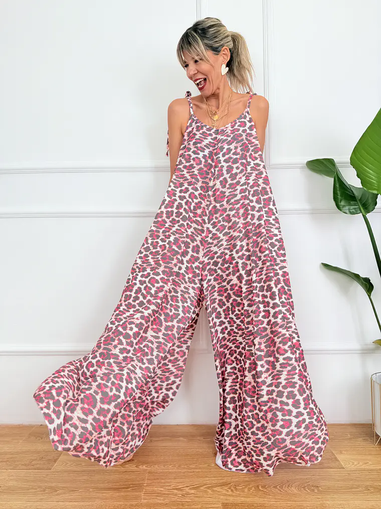 Ayanda Neon Grey- Pink Jumpsuit 4545 3