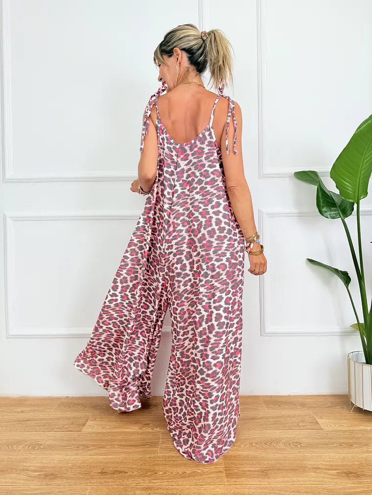 Ayanda Neon Grey- Pink Jumpsuit 4545 5