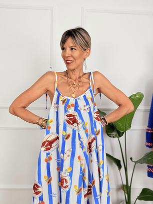 Papaya Salad Jumpsuit 8282 