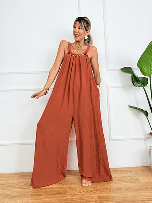 Sago Jumpsuit 70331 Rust Orange