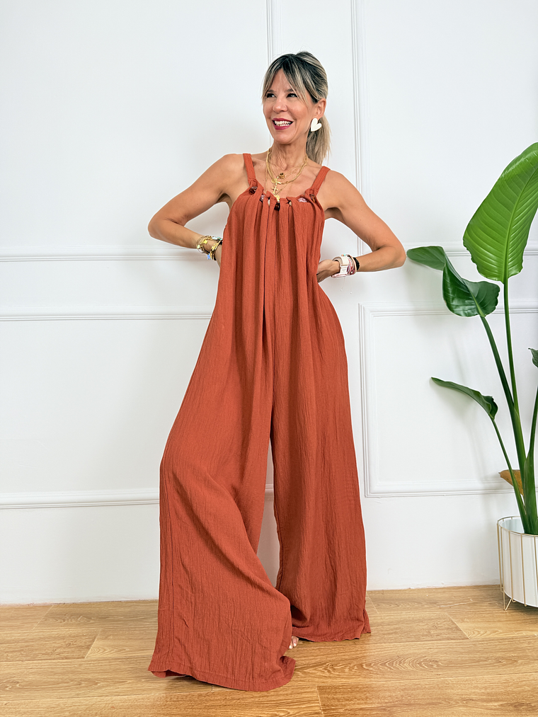 Sago Jumpsuit 70331 Rust Orange 2