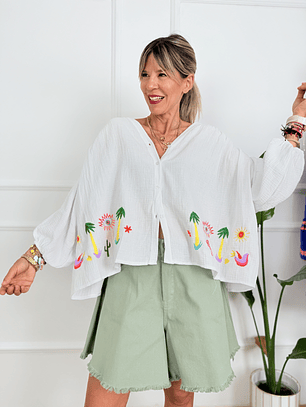 Yacanda Shirt 13177 White