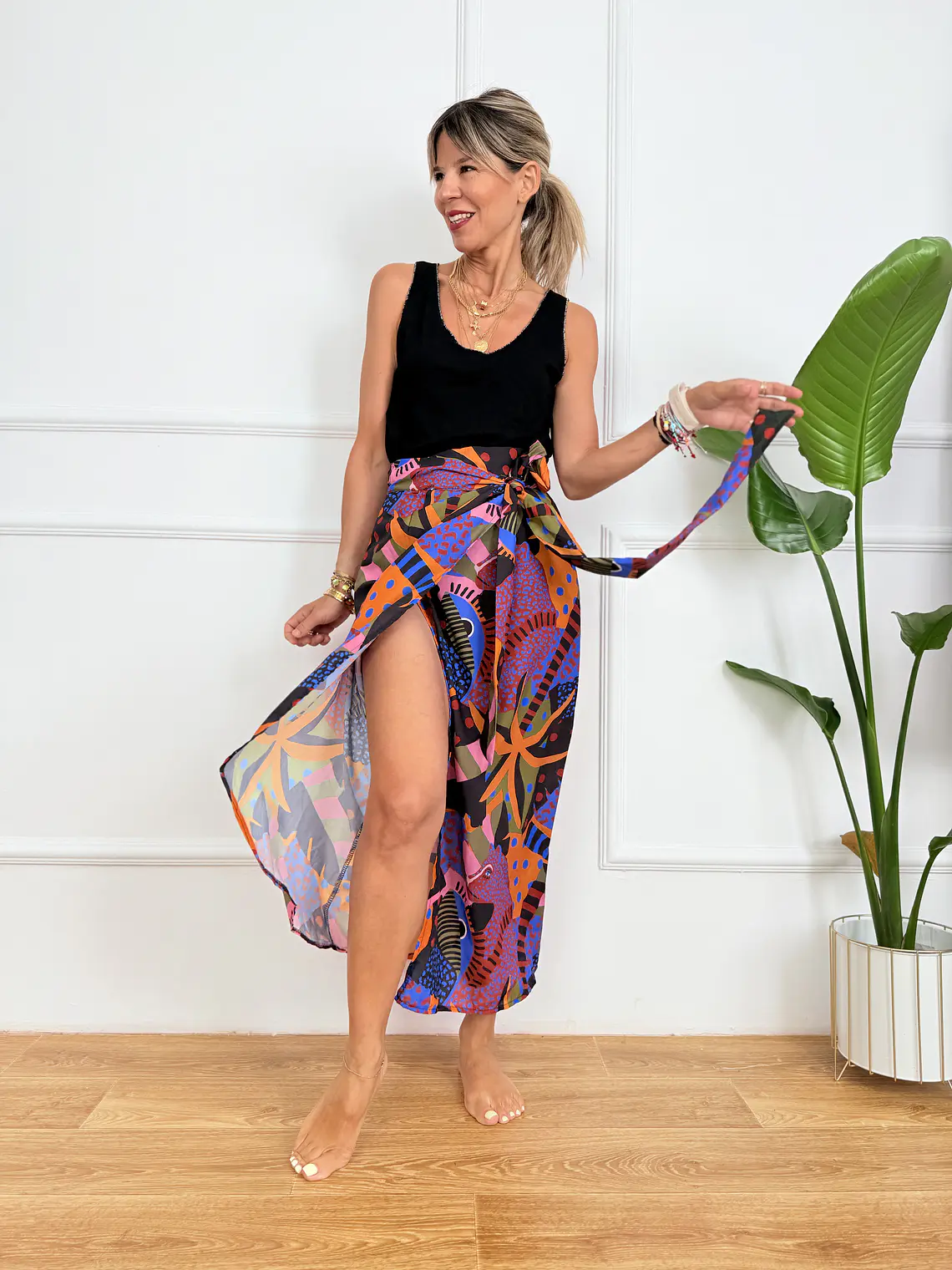 Black Panther Sarong 11816-4  4