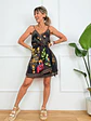 Tropical Tiger Mini Dress D978 - thumbnail 4