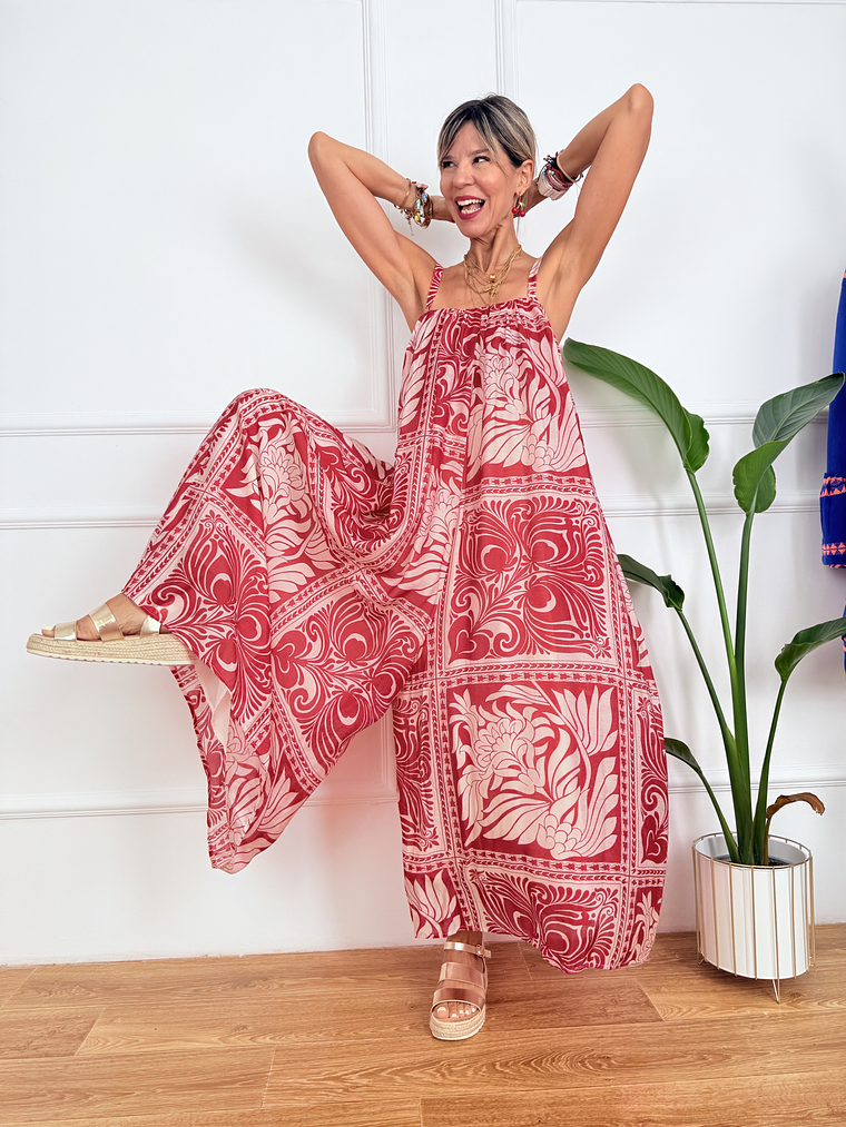 Jumpsuit Savannah W5874 Red 5