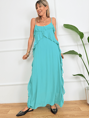 Kent Dress 27625 Teal