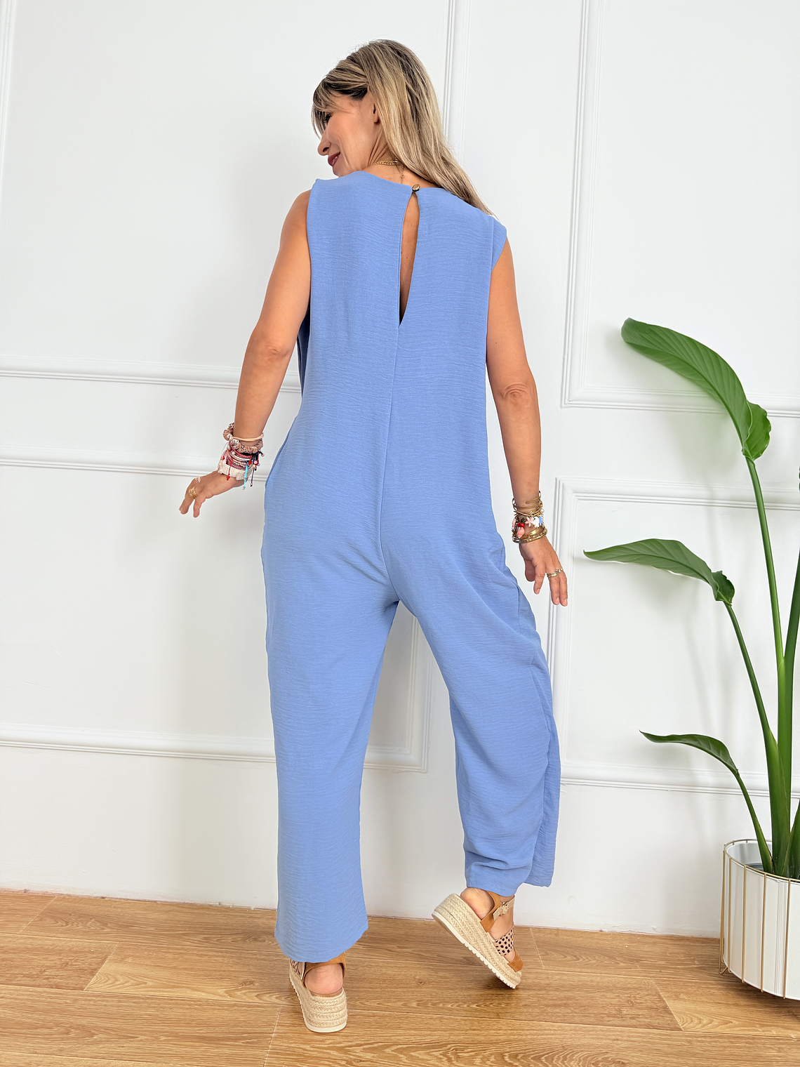 Delancy jumpsuit 11061 indigo 4
