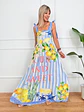 Via Sicilia Maxi Dress 8308 - thumbnail 1