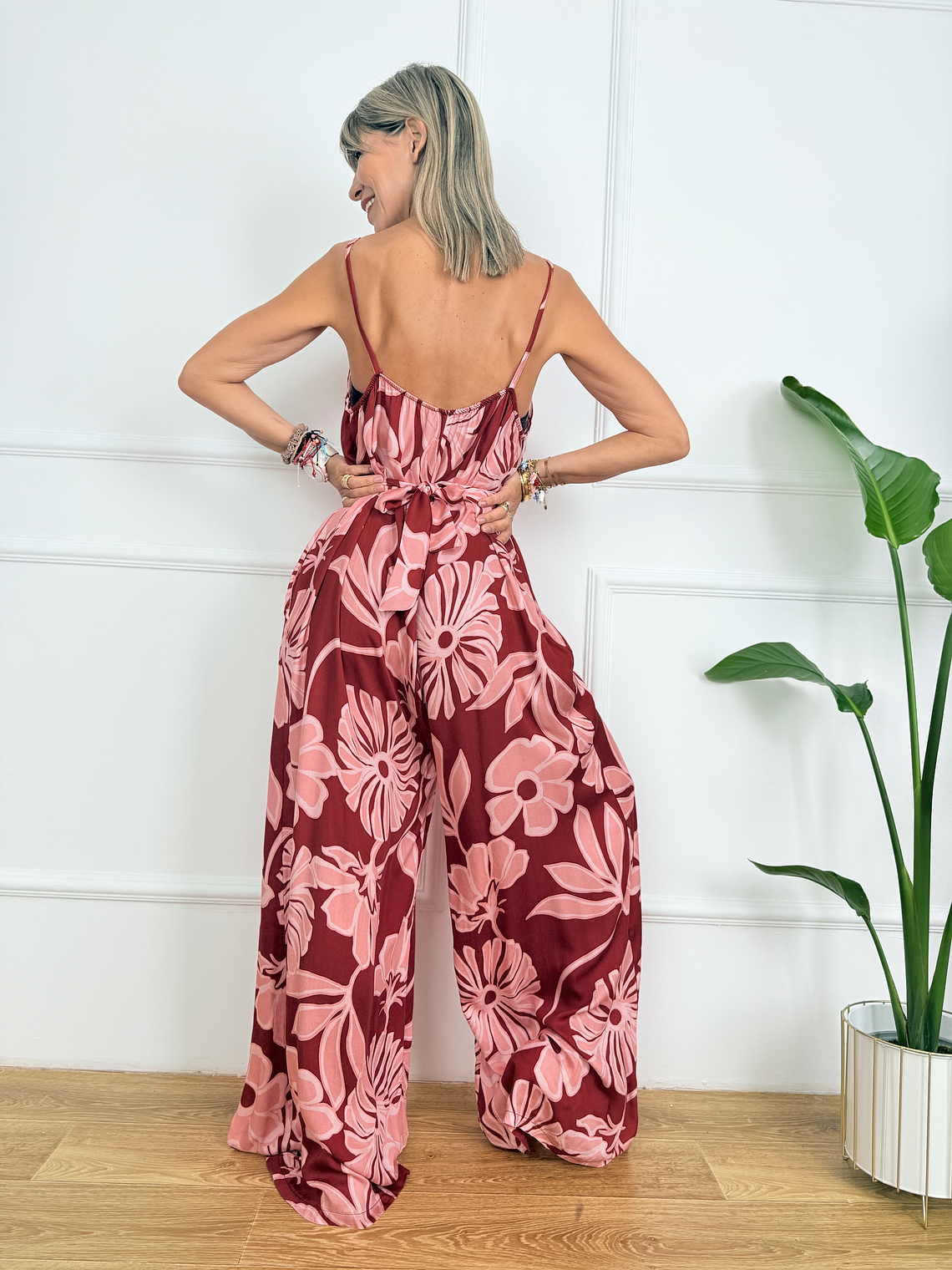 Regina Jumpsuit 6108 Red 2