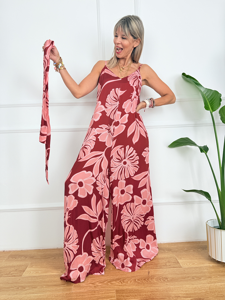 Regina Jumpsuit 6108 Red 5