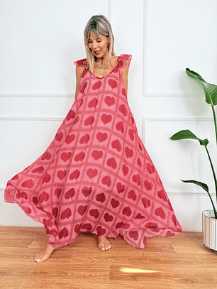 Heartland Dress D715 Pink