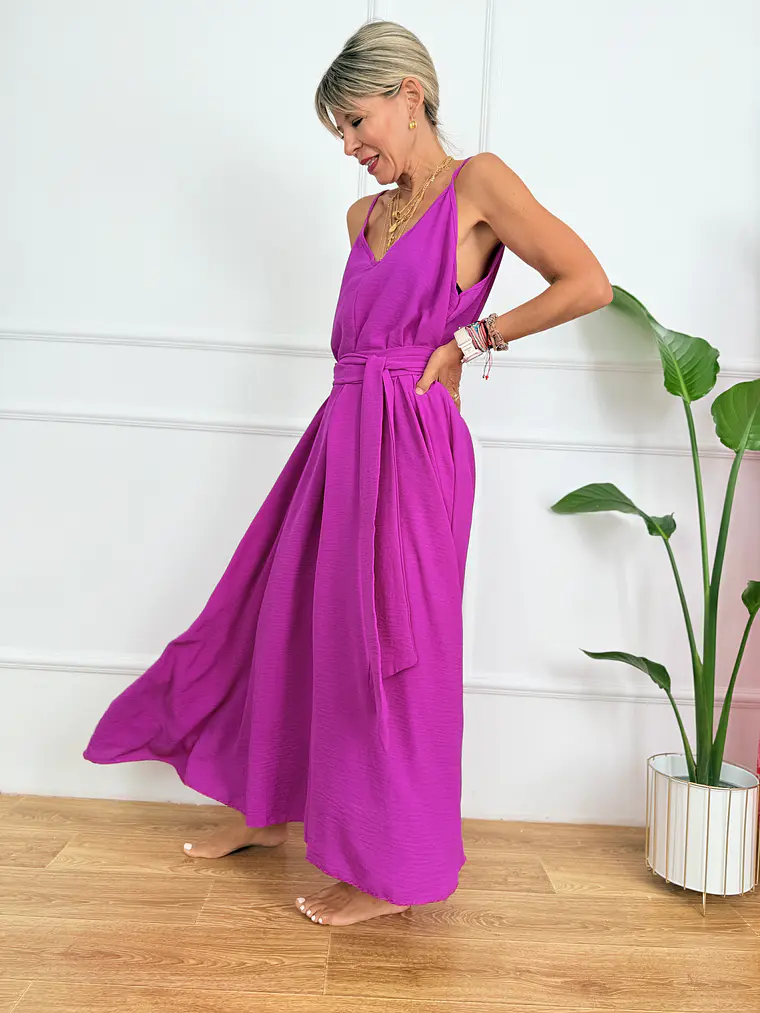 Havana Dress 8313 Magenta 2