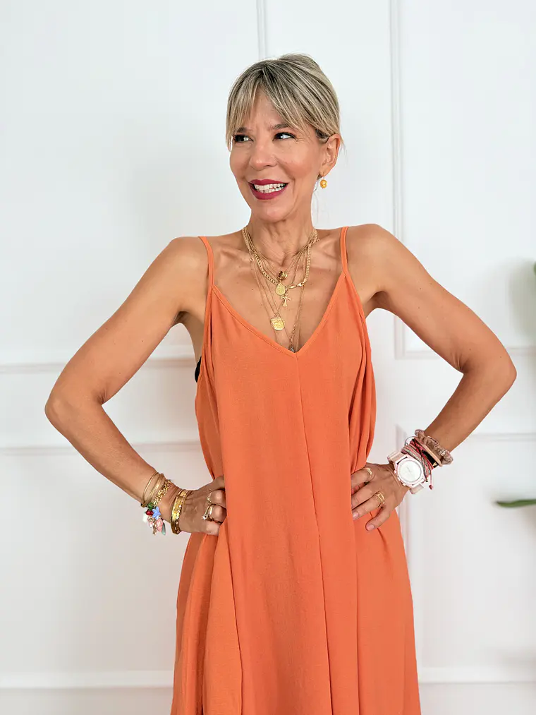 Havana Dress 8313 Coral 3