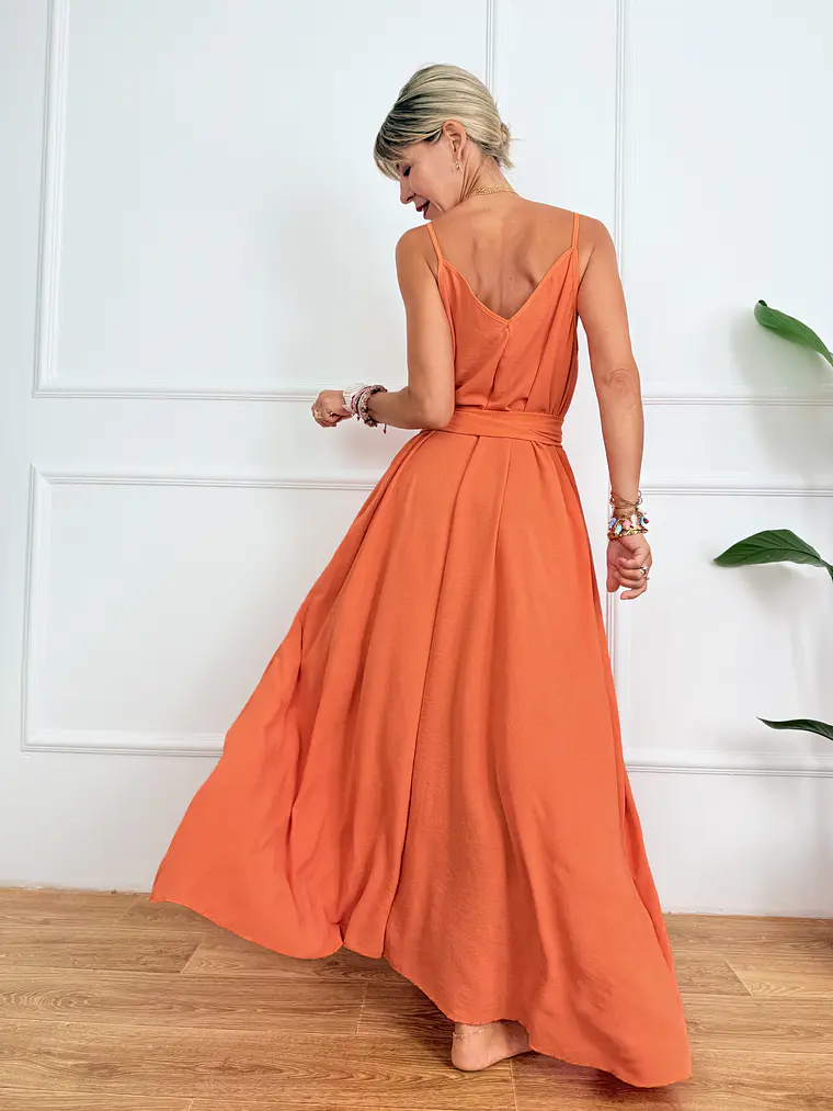 Havana Dress 8313 Coral 2