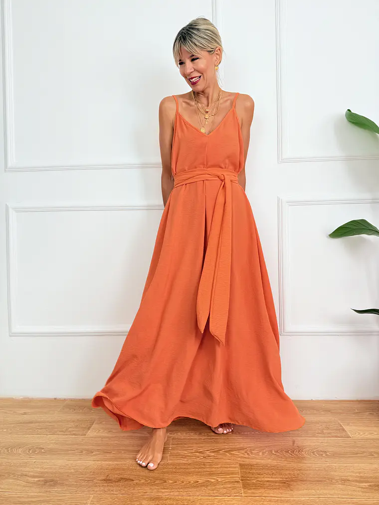 Havana Dress 8313 Coral 1