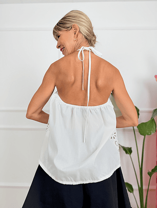 Top Rome 82562 White