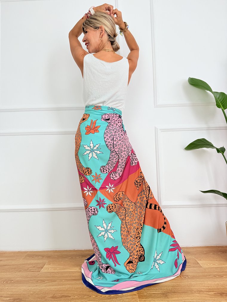 Felines Παρεό 9725 Turqoise 5