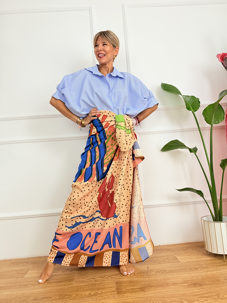 Get Free Παρεό 9725 Light Beige 1