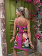 Tigra Mini Dress D978 Petit Collection Hot Pink - thumbnail 4