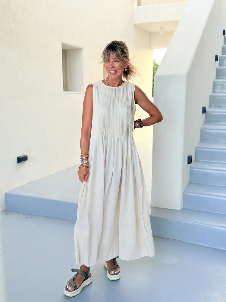 Dress Cape Town W4067 Cream 2