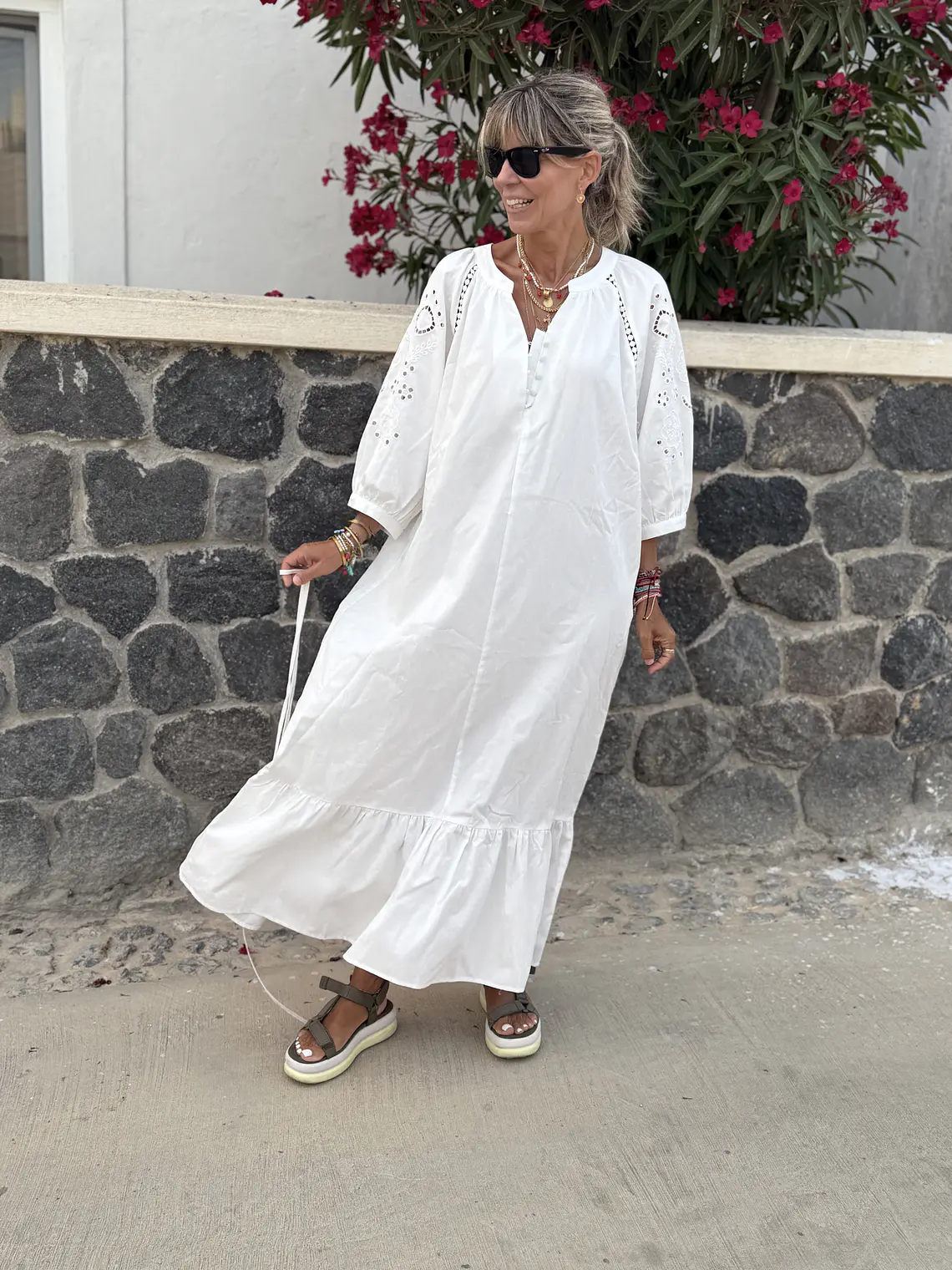 Campbell Kaftan 00155 White 3